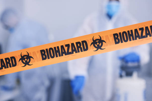Professional Blood Cleanup technician working in Shelbyville, MI